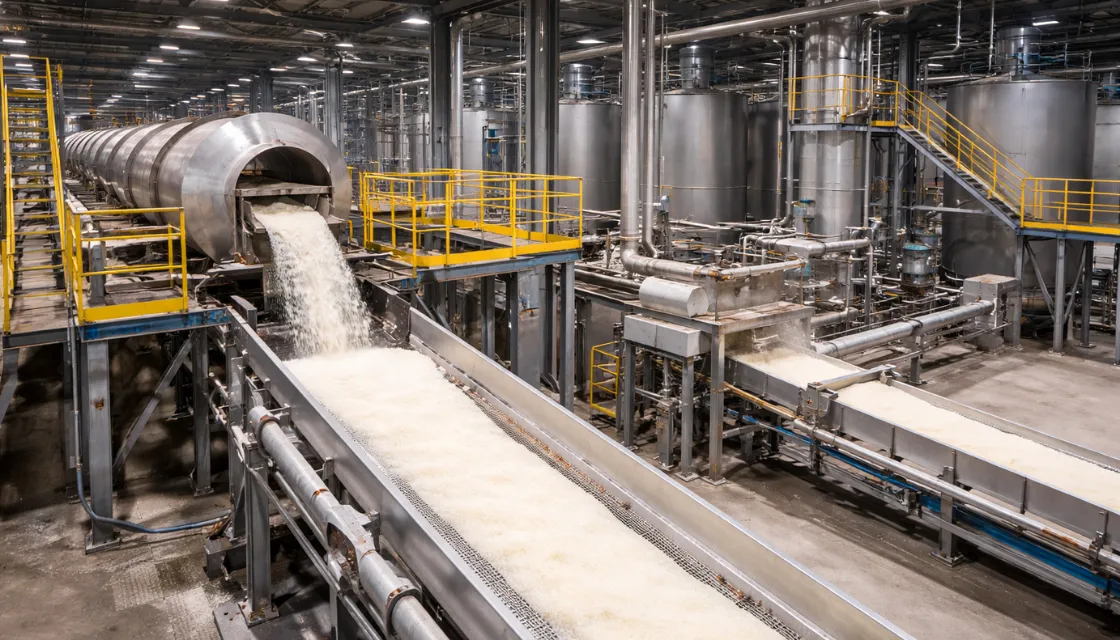 Sugar Drying And Handling
